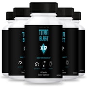 5 pack Titan Blast XR Gummies - TitanBlast XR Gummies