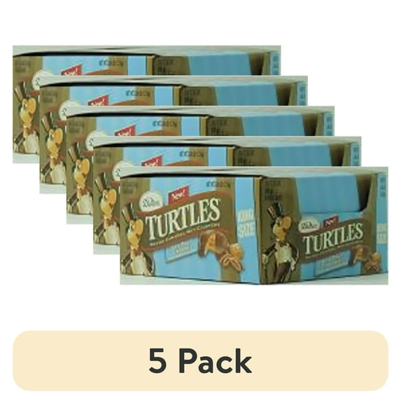 (5 pack) Turtles Sea Salt Caramel King Size Bar, 1.76 Ounce (Pack of 24)