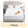 thumbnail image 1 of (5 pack) Twin Mattress Protector, 100% Waterproof Mattress Cover, Noiseless Breathable Soft, Fitted Deep Pocket 8-18 Inch Bed Cover, Vinyl Free, 1 of 10