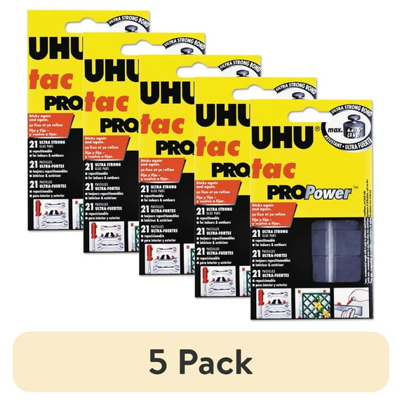 (5 pack) UHU Tac Adhesive Putty