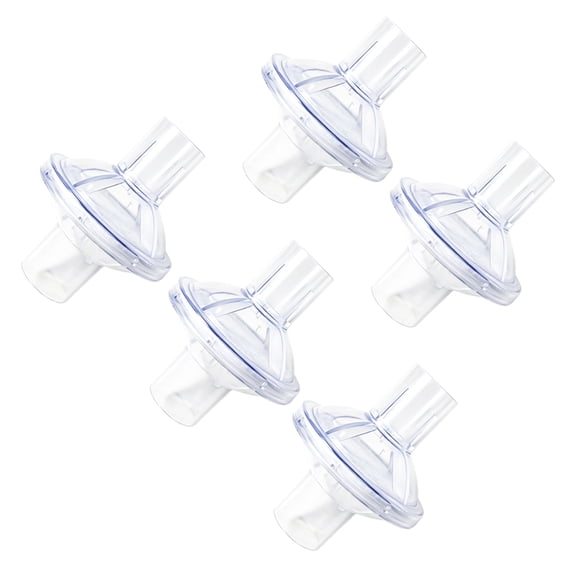 5 pack Universal Fit InLine Filter - Filters Compatible with Resmed, Dream Station 22mm 25mm Tubing Machines (5 pack)