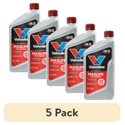 5 pack Valvoline MaxLife Full Synthetic High Mileage 5W-30 Motor Oil 1 Quart