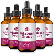 5 pack Vita Burn Drops - Vita Burn Liquid Drops