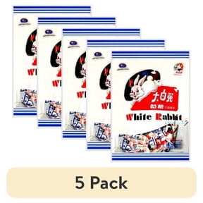 (5 pack) White Rabbit Creamy Candy. These come in a bag of 6.3 oz.