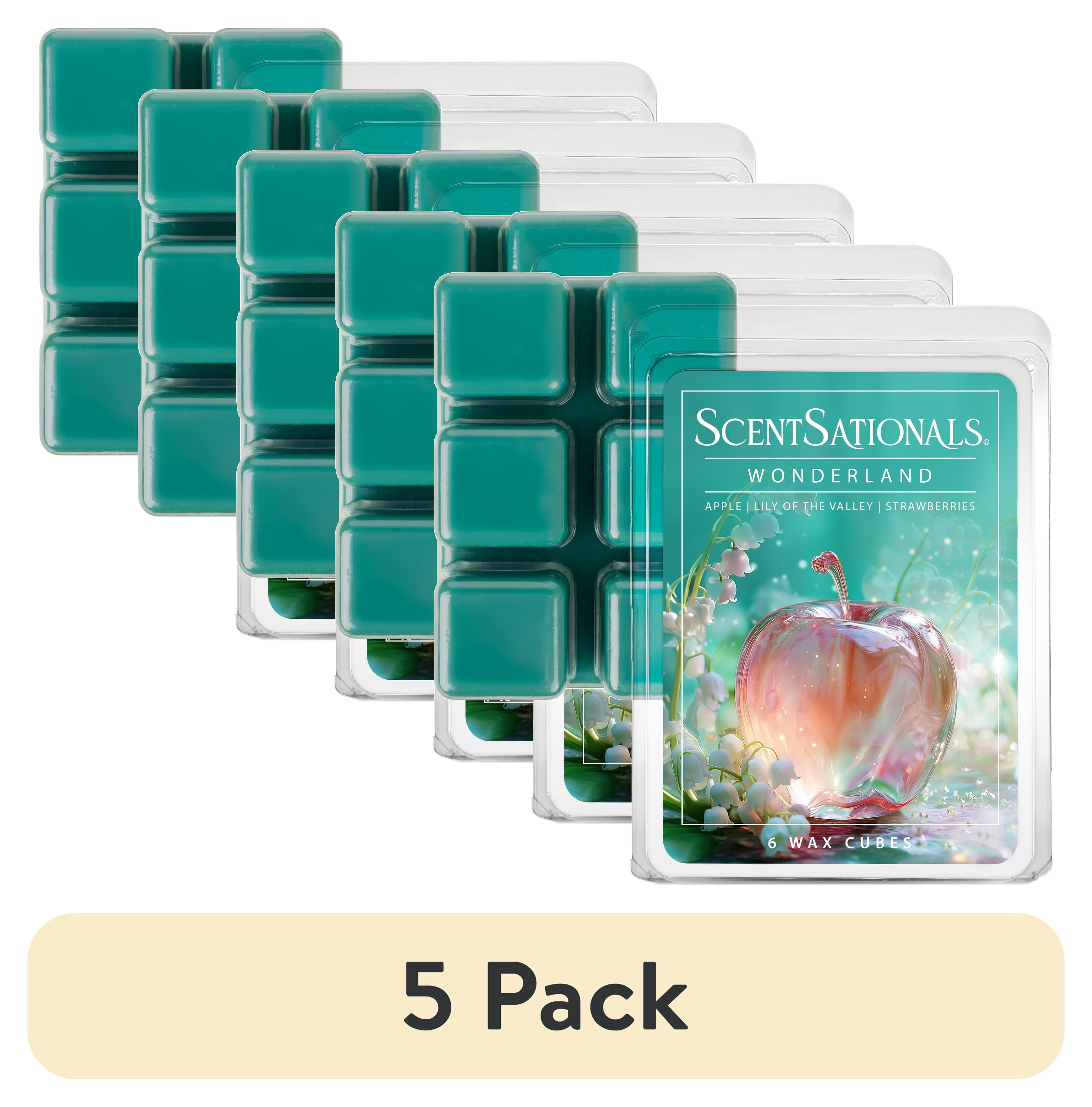 (5 pack) Wonderland Scented Wax Melts, ScentSationals, 2.5 oz