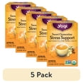 thumbnail image 1 of (5 pack) Yogi Tea Sweet Clementine Stress Support, Organic Herbal Tea Bags, 16 Count, 1 of 9