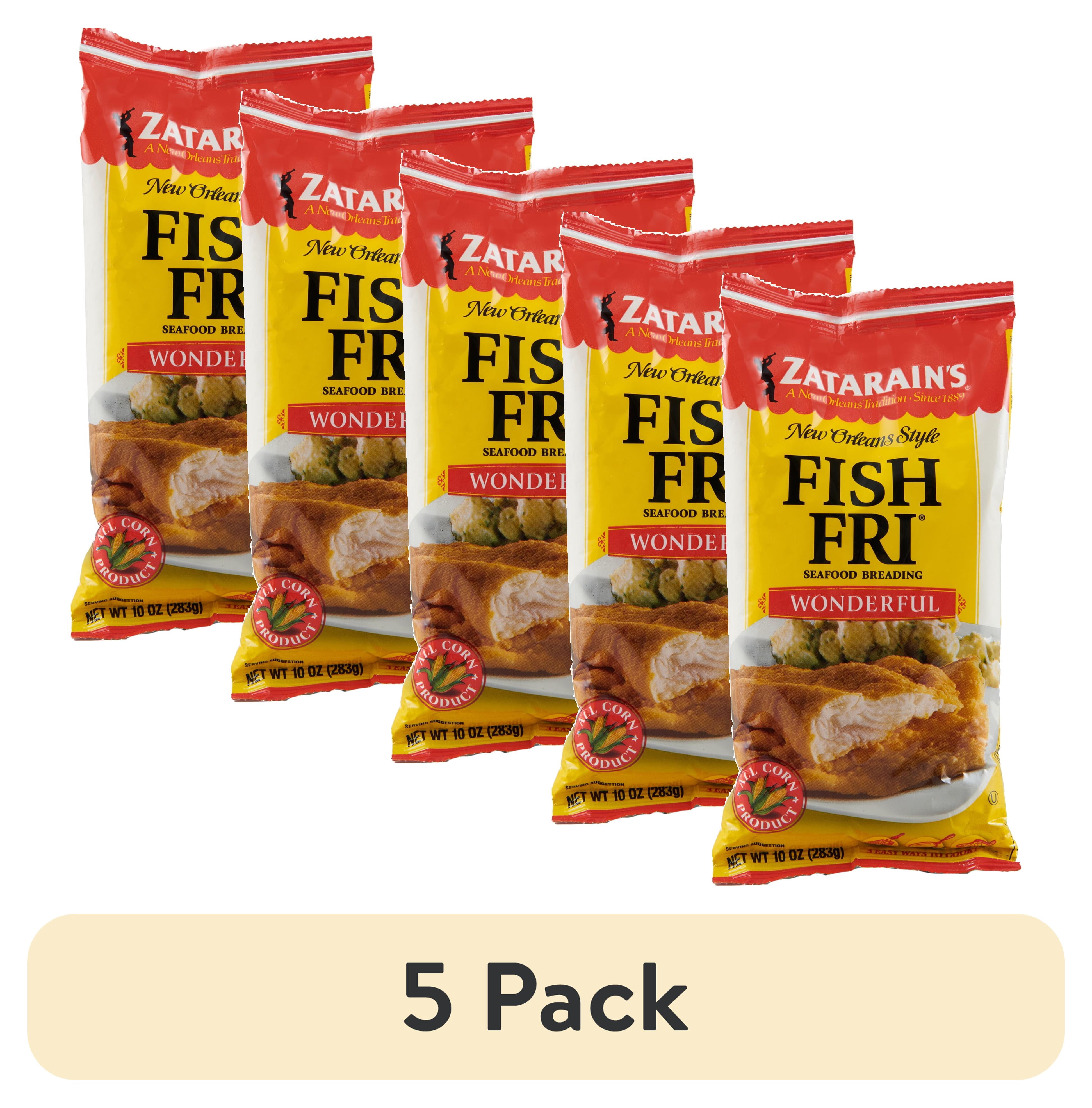 Zatarain's Wonderful Fish Fri, 10.0 oz Bag - Walmart.com