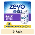 thumbnail image 1 of (5 pack) Zevo Flying Insect Trap Refill: 2 Indoor Light Trap Refill Cartridges Capture House Flies, Fruit Flies, and Gnats (2 Refill Cartridges), 1 of 14