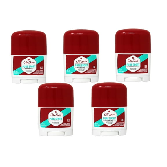 5 pack of Old Spice Deodorant Invisible Solid Travel Size, 0.5 Ounce