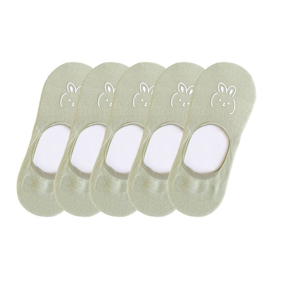 5 pairs No Show Socks for Womens Size 6-9, Ultra Low Cut Liner Silk Breathable Socks Ice Feeling socks, Nonslip Liner Invisible Hidden Thin Socks