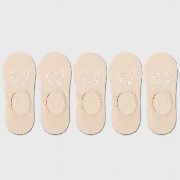 5 pairs No Show Socks for Womens Size 6-9, Ultra Low Cut Liner Silk Breathable Socks Ice Feeling socks, Nonslip Liner Invisible Hidden Thin Socks