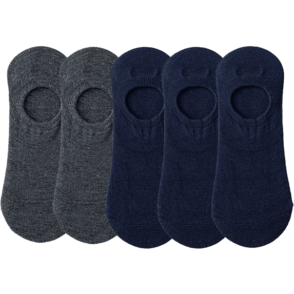 5 pairs No Show Socks for Womens Size 6-9, Ultra Low Cut Liner Silk Breathable Socks Ice Feeling socks, Nonslip Liner Invisible Hidden Thin Socks