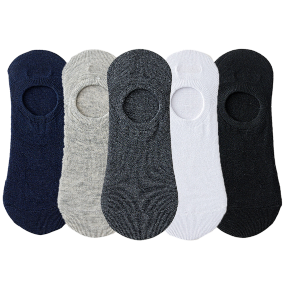 5 pairs No Show Socks for Womens Size 6-9, Ultra Low Cut Liner Silk Breathable Socks Ice Feeling socks, Nonslip Liner Invisible Hidden Thin Socks