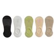 thumbnail image 1 of 5 pairs No Show Socks for Womens Size 6-9, Ultra Low Cut Liner Silk Breathable Socks Ice Feeling socks, Nonslip Liner Invisible Hidden Thin Socks, 1 of 8
