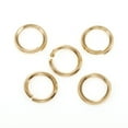 thumbnail image 1 of 5 pc 304 Stainless Steel Jump Ring Open Jump Rings Golden 12 Gauge 14x2mm Inner Diameter: 10.5mm 304 Stainless Steel, 1 of 3