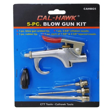 6-pc. Air Blow Gun Kit - Cal-Hawk