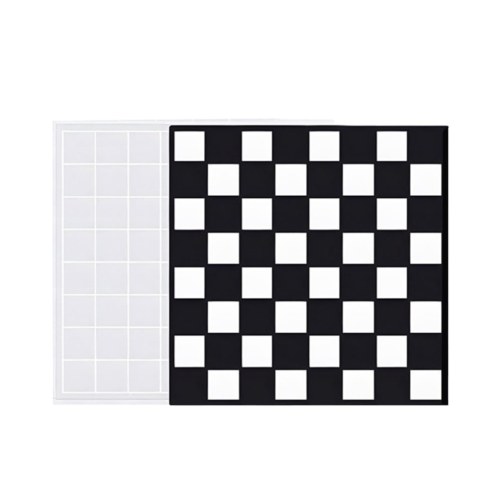 5 pc DIY Chess Checkerboard Making Silicone Molds Resin Casting Molds for UV Resin Epoxy Resin Craft Making White 29x29x0.9cm Inner Diameter: 27.5x27.5cm