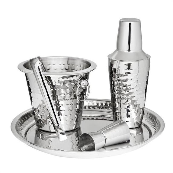 5 pc Hammered Bar Set