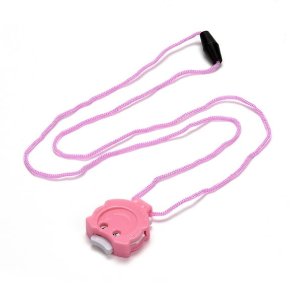 5 pc Plastic Crochet Knitting Stitch Counter Portable Row Counter with Lanyard Pendant Knitting Tool Pink 5.2cmDIY Pink
