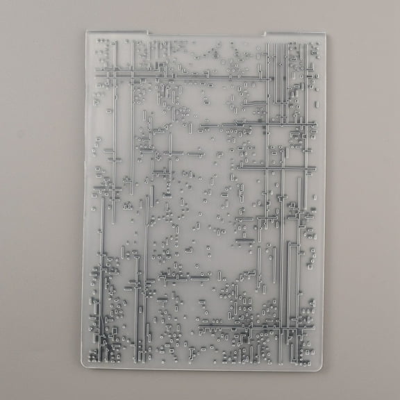 5 pc Plastic Embossing Folders Concave-Convex Embossing Stencils for Handcraft Photo Album Decoration Polka Dot Pattern 148x105x3mm