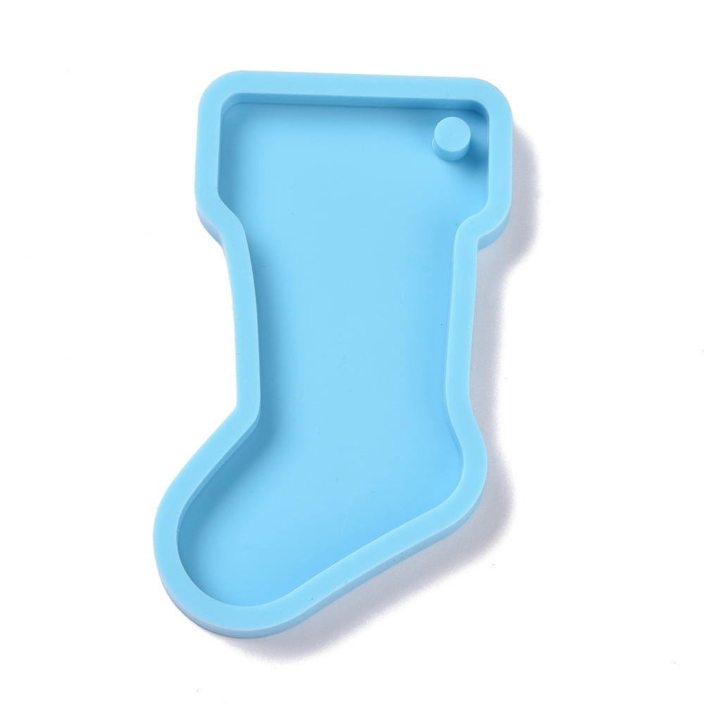 5 pc Stocking Pendant Silicone Molds Resin Casting Molds for UV Resin ...