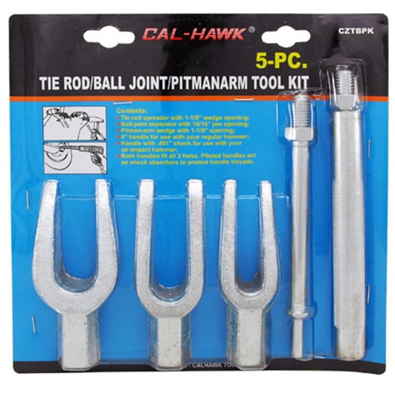 "Cal Hawk Tools 5-pc. Tie Rod, Ball Joint, Pitman Arm Tool Kit"