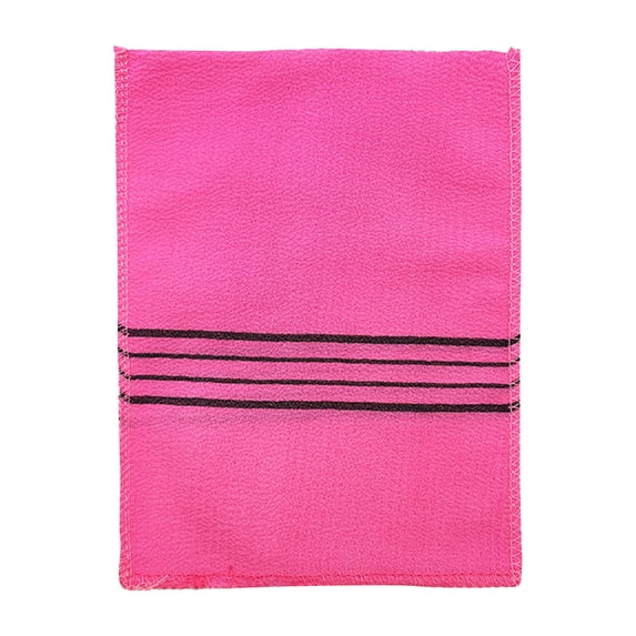 5 pcs Asian Exfoliating Bath Washcloth - Hot Pink