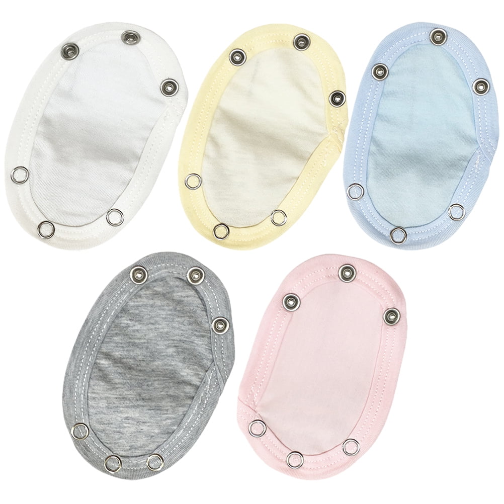 5 pcs Baby Bodysuit Extenders Baby Jumpsuits Extender Infant Girl