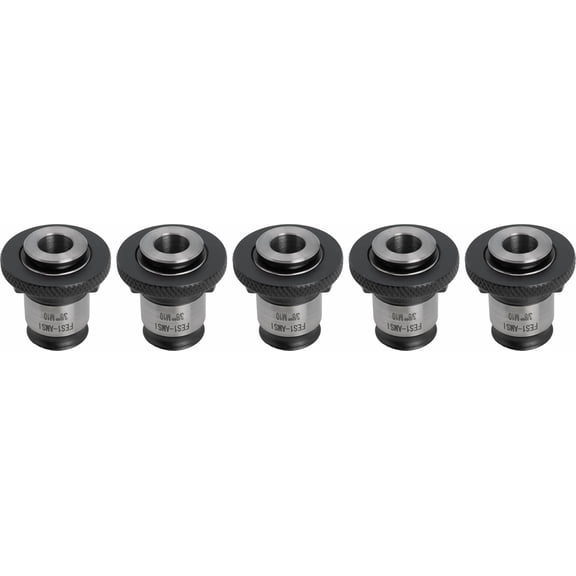 5 pcs CME ANSI Quick Change Tap Collets, for 3/8" Tap Size, Positive Drive Tap Holding