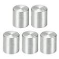 thumbnail image 1 of 5 pcs Potentiometer Knob Knurled Shaft Black Aluminum 6mm Shaft Dia. Rotary Knob 10mmx10mm Volume Control Knob, 1 of 3