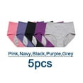 thumbnail image 1 of 5 pcs/Set Leak Proof Menstrual Panties Women Period Underwear Sexy Pants Physiological Underwear Plus Size Waterproof Briefs & Gift, 1 of 7