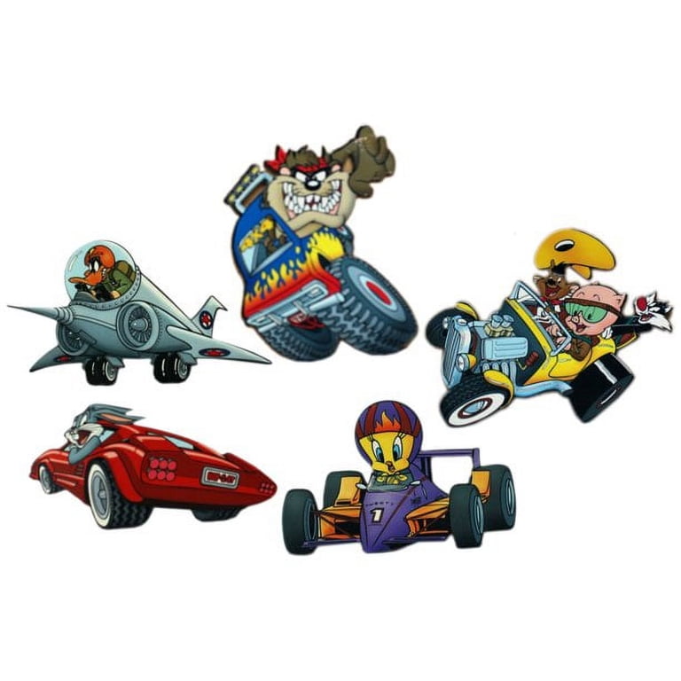 5 pcs Set of Looney Tunes Magnet Set - Taz Tweety Sylvesters Bugs