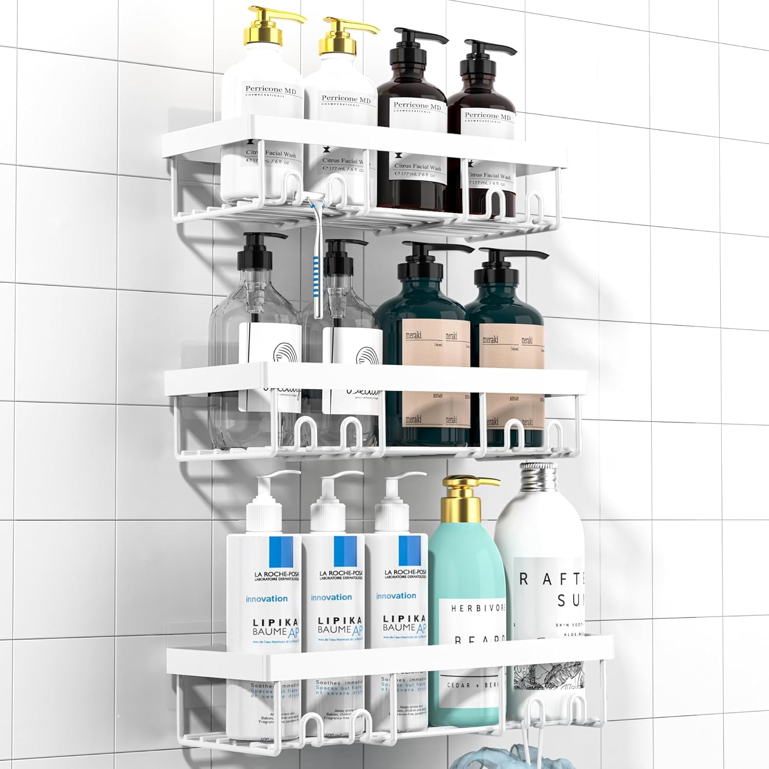 5-piece Set of Corner Bathroom Storage Racks, RV Accessories for Home ...