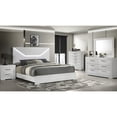 thumbnail image 1 of 5-piece queen bedroom set with chest and mirror / Ample storage and contemporary feel in the bedroom, 1 of 5