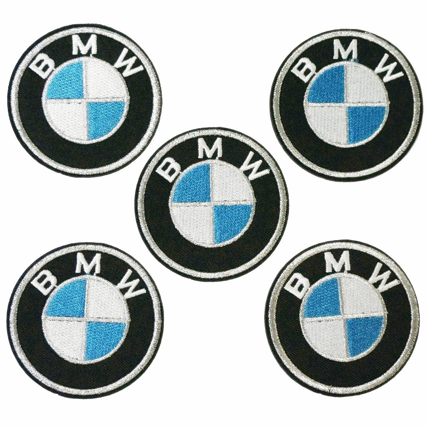 BMW Motorrad round Car Badge Iron or sew on Embroidered Patch 