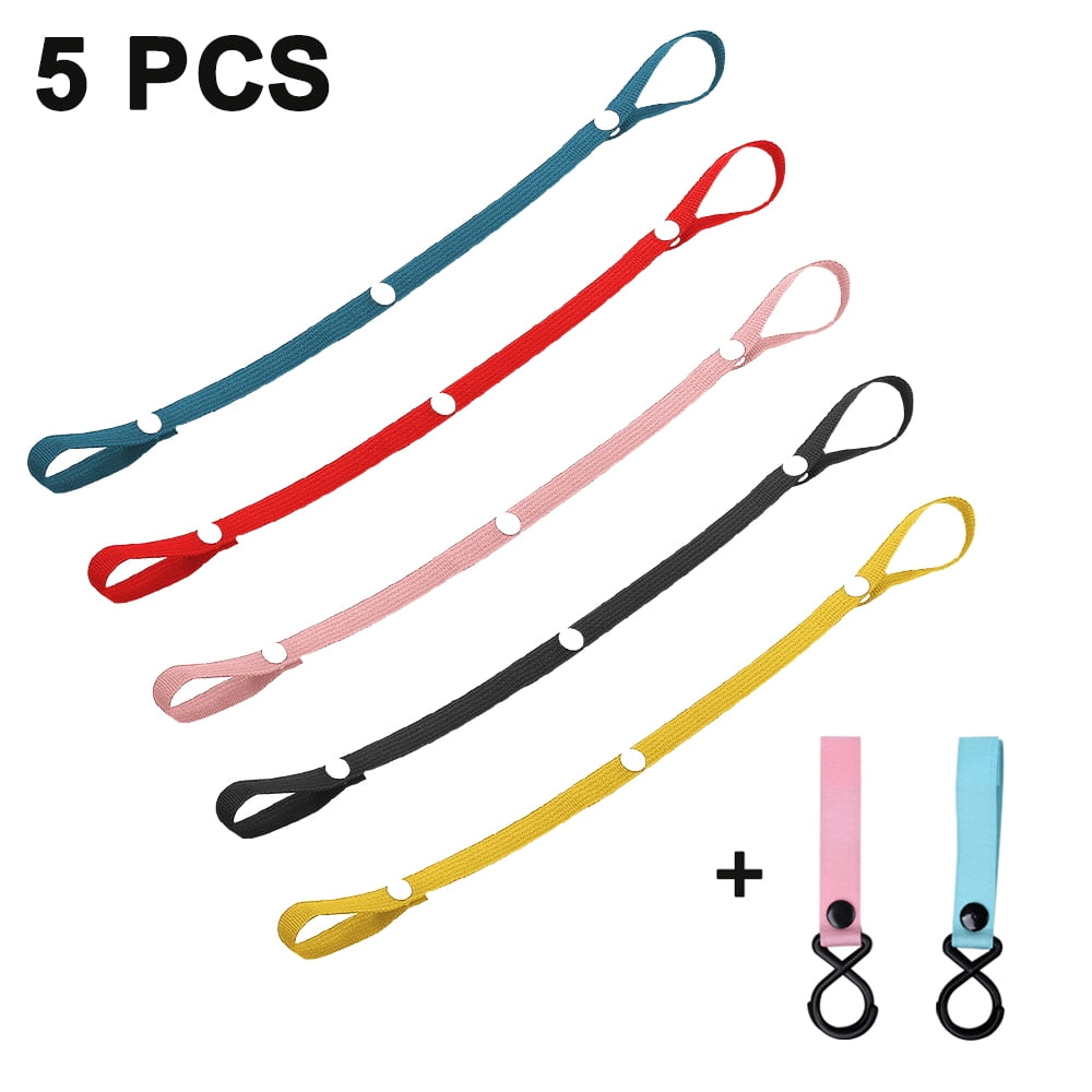 5 pieces of Baby Toy Fixed Carrying Strap, Seat Cart Toy Lanyard Tether