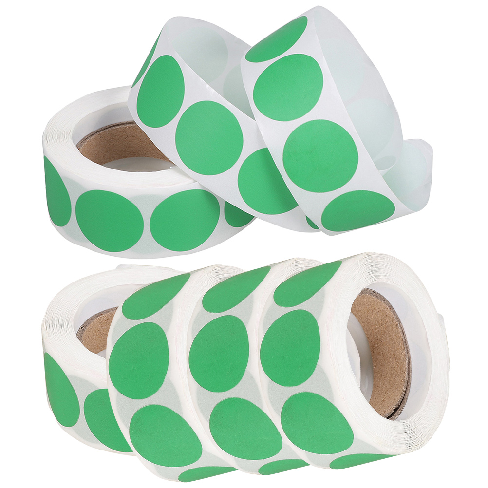 5 rolls of Adhesive Dot Stickers DIY Dot Stickers Circle Labels Round