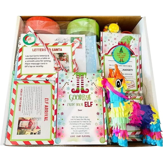 5 sets 2024 NEW Elf Kit 24 Days of Christmas, Fun Elf Activities Props