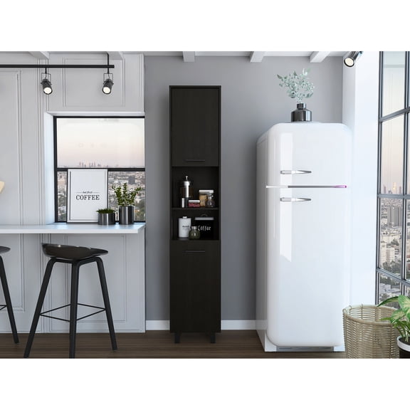 5 - shelf configuration | Designed for storing various kitchen items in small spaces | Improves space - utilization in the kitchen