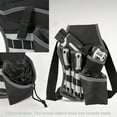 thumbnail image 1 of 5 specifications Single Side Tool Belt Pouch for Electrician Carpenters and Builders, Durable Canvas Construction, black, 1 of 7
