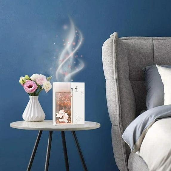 5-speed Smell Machine under $5! Yannianjz Essential Oil Diffuser Machine, 5-Speed Commercial Aroma Diffuser, 130ml Waterless Scent Diffuser, Quiet Ultrasonic for Home, Store, Hotel, Office