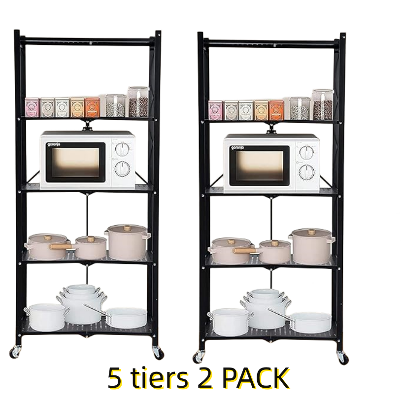 3 Tier Adjustable Storage Shelf Metal Storage Rack Wire Shelving Unit
