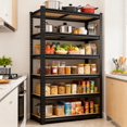thumbnail image 1 of 5-tier Storage Shelves - Garage Shelving - Heavy Duty Adjustable Garage Shelves - Large Shelves For Tool Storage  60", 1 of 4