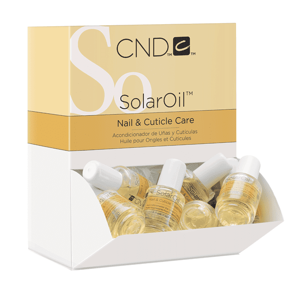 5 x 0.125oz Mini CND Cuticle & Nail Oil SolarOil - Solar Oil