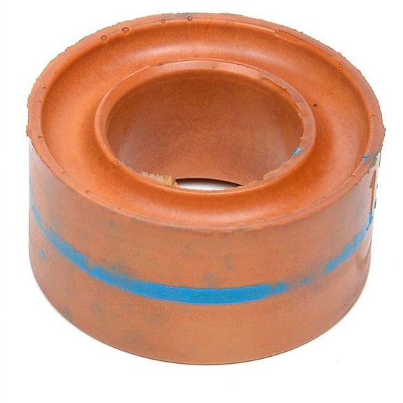 5 x 1.5 in. Coil Space Spring Rubber, Blue - Tall