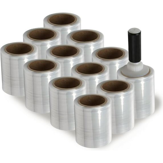 5" x 1000' (12) ROLLS HAND STRETCH SHRINK WRAP 12 Rolls/cs by Eleanor Grace