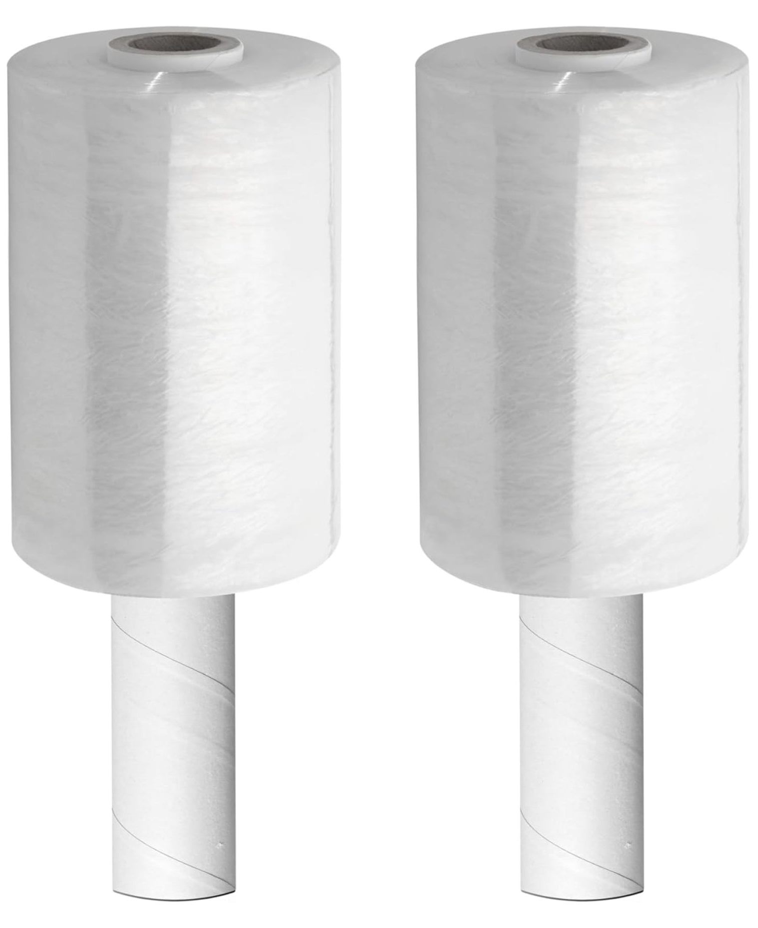 5" x 1000' Roll Shrink Wrap Roll with Handle 80 Gauge Thick Mini