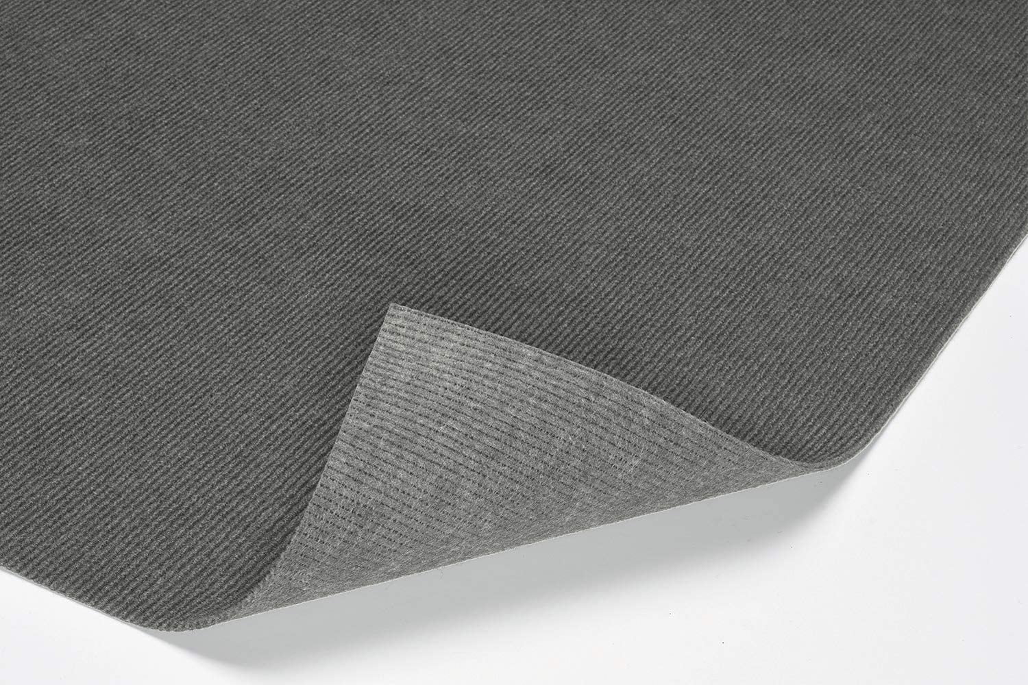 5' x 12' Soft and Durable Ribbed Pattern Indoor/Outdoor Area Rugs ...