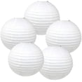 thumbnail image 1 of 5 x 14" White Paper Lanterns Party Wedding Home Decoration, 1 of 1