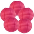thumbnail image 1 of 5 x 16" Fuchsia Paper Lanterns Party Wedding Home Decoration, 1 of 1